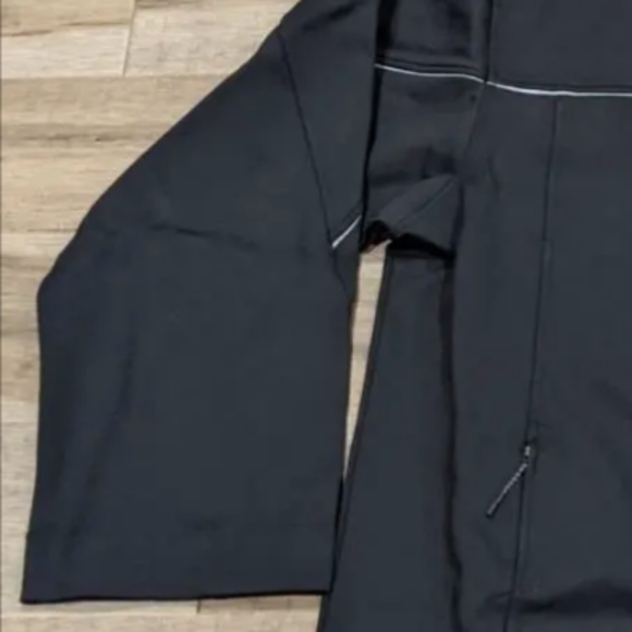 Mens Y-3 "CH1" Knit Shell Full Zip Up Hoodie Black - Picture 4 of 7